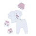 Set quà tặng Otis kẻ ngang KidsPlaza ND21H (Trắng) - hình 6