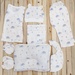 Set quà tặng sơ sinh xô in hình voi KidsPlaza M21H (0-6M) - mặt trái