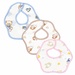 Set 2 yếm chống thấm ép vải xô KidsPlaza TM26 (Mẫu ngẫu nhiên) - mặt trước