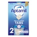 Sữa Aptamil thanh Pre Measured Tabs số 2 - mặt trái