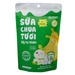 Sữa chua sấy tự nhiên Anpaso vị chuối 20g - mặt trước