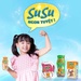 Sữa chua uống SuSu hương dâu (6x80ml) - mặt sau