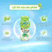 Sữa chua uống Susu hương táo nho (6*80ml) cho bé trên 8 tháng tuổi - mặt sau