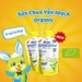 Sữa chua yến mạch Burine Organic vị chuối chanh 95gr cho bé trên 6 tháng tuổimặt trái