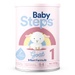 Sản phẩm dinh dưỡng công thức Baby Steps dê số 1 900g cho bé 0-6 tháng - mặt trước