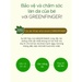 Sữa tắm dưỡng ẩm cho bé Greenfinger 320ml - mặt sau