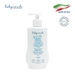 Sữa tắm gội cho bé Babycoccole hoa sen 400ml 0M+ - mặt sau