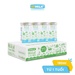 Sữa tươi ít đường Đà Lạt True Milk 4x180ml - mặt trước