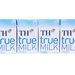 Sữa tươi tiệt trùng ít đường TH True Milk 4*110ml  - mặt trước