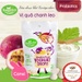 Sữa chua khô Kiwigarden vị chanh leo 20g - mặt sau