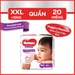 Tã quần Huggies Platinum siêu cao cấp size XXL (20 miếng - Cho bé trên 15kg ) - mặt trái
