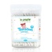 Tăm bông 2 đầu xoắn và dẹt Dr Papie 200 que - mặt trước
