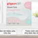 Tấm lót thấm sữa Pigeon nha đam 50pcs - mặt sau