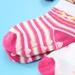 Tất chống trơn sơ sinh Kiza 2018bss-546 set 3 đôi (6-24M) - mặt phải