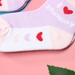 Tất sơ sinh Kiza 2018bss-506 set 2 đôi (6-24M) - mặt trái
