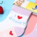 Tất sơ sinh Kiza 2018bss-506 set 2 đôi (6-24M) - góc nghiêng