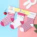 Tất sơ sinh Kiza 2018bss-546 set 3 đôi (6-24M) - mặt trước