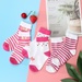 Tất sơ sinh Kiza 2018bss-546 set 3 đôi (6-24M) - mặt trái