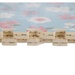 Thảm ghép Kiza Blue Sakura - mặt sau