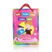 Thẻ FlashCard thông minh - Bé tô màu chữ cái tiếng Việt ABC, 123 - mặt trước