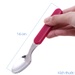 Thìa inox Konbini cho bé kèm hộp đựng hình thú (Màu ngẫu nhiên) - hình 7