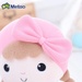 Thú bông Metoo Naughty Girl đáng yêu 1380-1 - góc nghiêng
