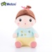 Thú bông Metoo Sitting Sweet Candy Doll With Special Braid 1430-1 - mặt trái
