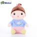 Thú bông Metoo Sitting Sweet Candy Doll With Special Braid 1430-1 - mặt sau