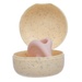 Ti ngậm silicone Moyuum kèm hộp Stage 1 (Hồng) cho bé 1-3M - mặt phải
