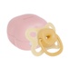 Ty ngậm silicone Moyuum Soft-Wing Stage 1 (Vàng) cho bé 1-3M - mặt trước