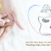 Ty ngậm Tommee Tippee Ultra Light 6-18m vỉ đơn - góc nghiêng