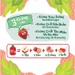Trái cây nghiền nguyên chất Andros Fruit Me Up vị Dâu Ổi Hồng 90g - mặt phải