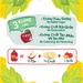 Trái cây nghiền nguyên chất Andros Fruit Me Up vị Táo Chuối 90g - mặt phải