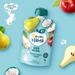 Trái cây nghiền, táo, lê, phô mai, Fruto 90g - mặt trái