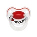 Ty ngậm cao cấp Bibi I Love Mama (0-16M) - mặt trước