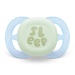 Ty ngậm silicon thông khí dạ quang Philips Avent đơn SCF076/06 (0-6M) - mặt trái