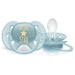 Ty ngậm Philips Avent SCF528/01 cho bé 6-18M - Màu xanh - mặt trái