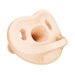 Ty ngậm silicone Moyuum kèm hộp Stage 2 (Hồng) cho bé 3-6M - mặt trái