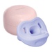 Ty ngậm silicone Moyuum kèm hộp Stage 2 (Tím) cho bé 3-6M - mặt trước