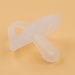 Ty ngậm silicone Moyuum kèm hộp Stage 2 (Trong suốt) - mặt phải