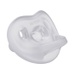 Ty ngậm silicone Moyuum kèm hộp Stage 2 (Trong suốt) cho bé 3-6M - mặt trái