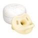 Ty ngậm silicone Moyuum kèm hộp Stage 2 (Vàng) cho bé 3-6M - mặt trước