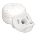 Ty ngậm silicone Moyuum kèm hộp Stage 3 (Trắng) cho bé 6M+ - mặt trước