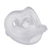 Ty ngậm silicone Moyuum kèm hộp Stage 3 (Trong suốt) cho bé 6M+ - mặt trái
