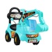 Xe chòi chân cần cẩu máy xúc cho bé NO.3002 - mặt trước