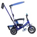 Xe đạp 3 bánh Baby Tricycle Flamingo X13 màu xanh - mặt trái