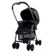 Xe đẩy cho bé KidsPlaza Avon Premium V.818 (Đen) - góc nghiêng