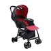 Xe đẩy cho bé KidsPlaza Compact 319 Linen (Đỏ Đen) - mặt sau