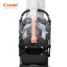 Xe đẩy Combi Sugocal Compact 4 (Xanh navy) - mặt trái