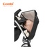Xe đẩy Combi Umbretta Premium 4 bánh quay tự động (Màu Đen) - mặt sau